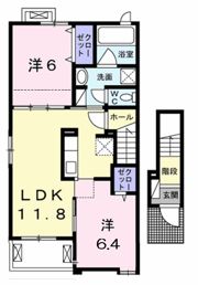 アーヴィンデイルⅡの間取り画像
