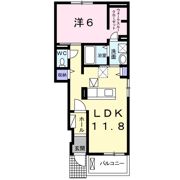 ミルレ クラージュの間取り画像
