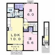 ラシュレ ヴァンヴェールの間取り画像