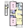 シェルブール Bの間取り画像