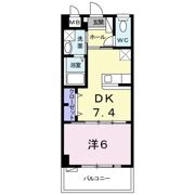 マンション ホープAの間取り画像