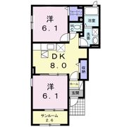 ハーモニー メゾンの間取り画像