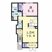 ソレイユベルⅦの間取り画像