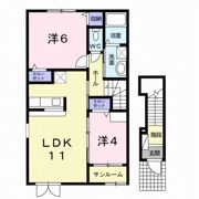 ソレイユベルⅦの間取り画像