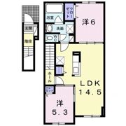 イーストサンの間取り画像