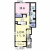 ラ・ショコラ Aの間取り画像