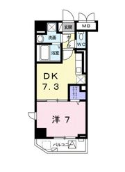 リアン国立の間取り画像
