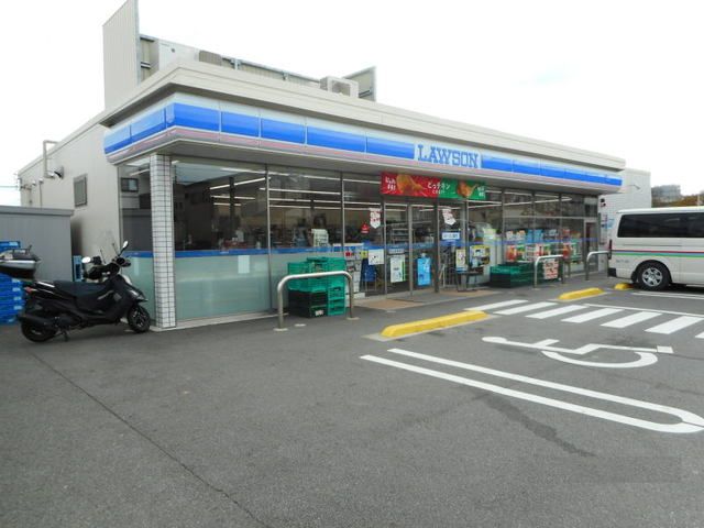 近くのローソン 岡崎蓑川新町店まで230m（徒歩3分）