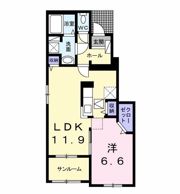 アグレアブル Bの間取り画像