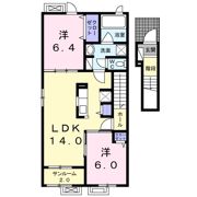 アルモニーAの間取り画像