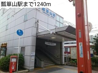 近くの瓢箪山駅まで1,240m（徒歩16分）