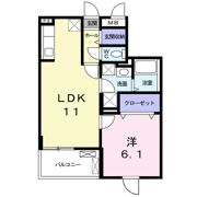 フューチャー栗東の間取り画像