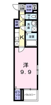 サニーレジデンスの間取り画像