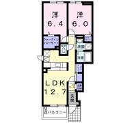 ソレイユの間取り画像