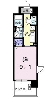 天瀬ハイマートの間取り画像