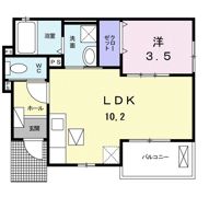 カサブランカの間取り画像