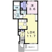 プティネージュ トロワの間取り画像