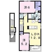 シャンメゾンⅢの間取り画像