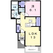 サニーエレガンス A棟の間取り画像