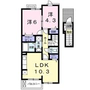 ファミール木幡の間取り画像