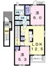 レガーロ ノースⅠの間取り画像