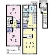 South Waveの間取り画像