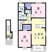 コンフォルト サクラⅠの間取り画像
