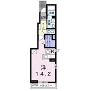 ソレイユ アルドーレの間取り画像