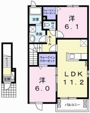 スウィート トレゾールの間取り画像