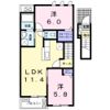 ワンオフティFの間取り画像