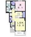 シャンプランテⅢの間取り画像