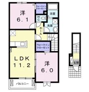 シャンプランテⅢの間取り画像