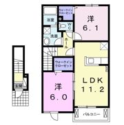 シャンプランテⅢの間取り画像