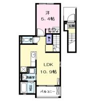 クレセント 太平通の間取り画像