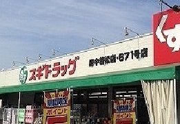 近くのスギドラッグまで750m(徒歩10分)