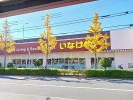 近くのいなげやまで800m（徒歩10分）