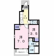 ベルサニーKの間取り画像