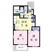 シュクルAの間取り画像