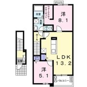 ラフレシールの間取り画像