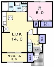 ヴィラ・デュークスⅠの間取り画像