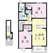エアリーハウス桜の間取り画像