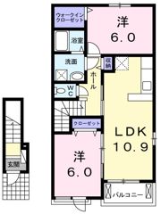 ラ ミモザCの間取り画像
