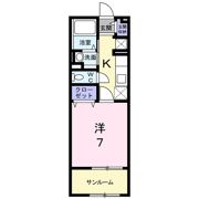 タウニィ 天神の間取り画像