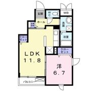 CASA AZの間取り画像