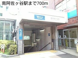 近くの南阿佐ヶ谷駅まで700m(徒歩9分)