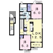 DK A＆K Ⅱの間取り画像