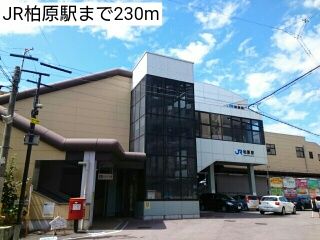 近くのJR柏原駅まで230m（徒歩3分）
