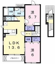 フレグランス リッチ Ⅲの間取り画像