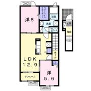 エスポワールⅠの間取り画像