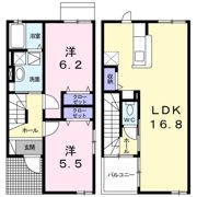 チェリーヒルズの間取り画像